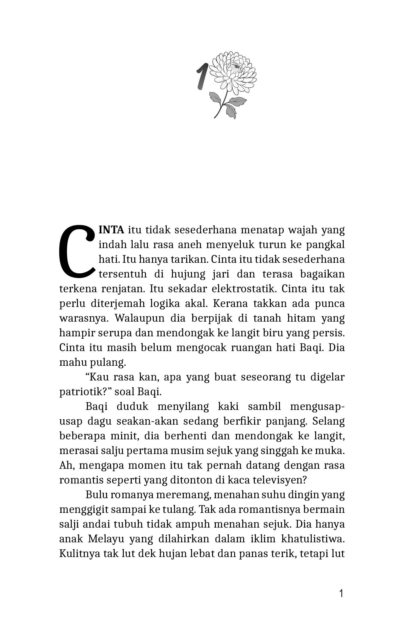 SI BAKHIL DENGAN BUNGANYA